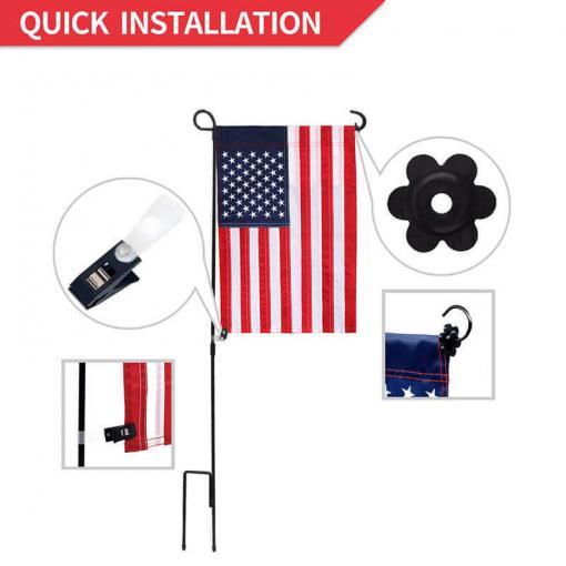 Garden Flag Stopper Stops and AntiWind Clips Anley Flags