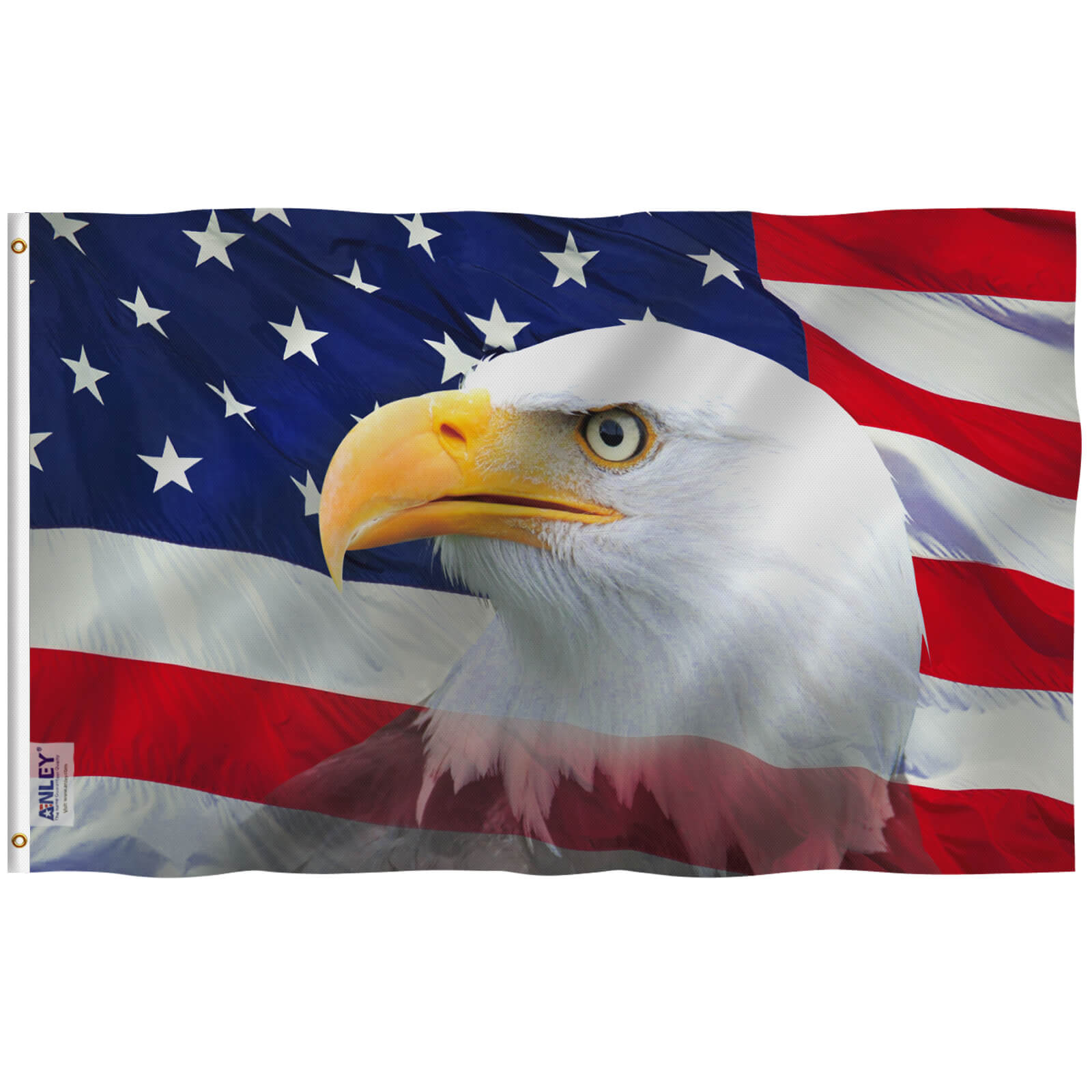 eagle american flag