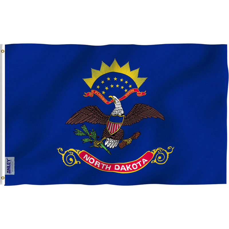 Fly Breeze 3x5 Foot North Dakota State Flag