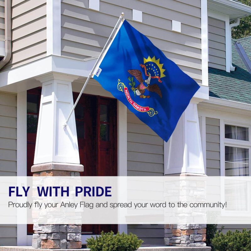 Fly Breeze 3x5 Foot North Dakota State Flag - Image 2