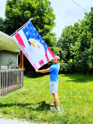 Fly Breeze 3x5 Foot US Bald Eagle Flag photo review