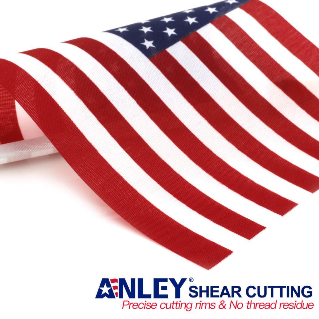 Anley Honduras Deluxe Desk Flag Set - 6 X 4 Inch Miniature