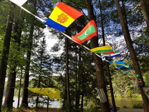 100 Random Countries 82 Feet String Flags (5.5x8 Inch) photo review