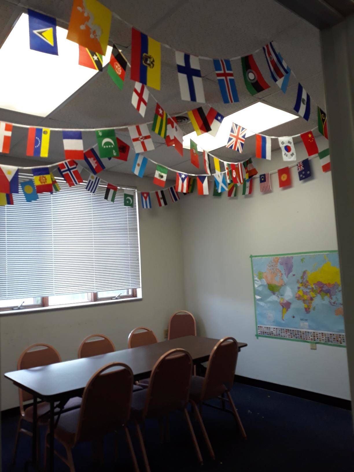 100 Random Countries 82 Feet String Flags (5.5x8 Inch) Anley Flags