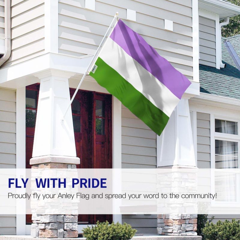 Fly Breeze 3x5 Foot Genderqueer Flag - Image 2
