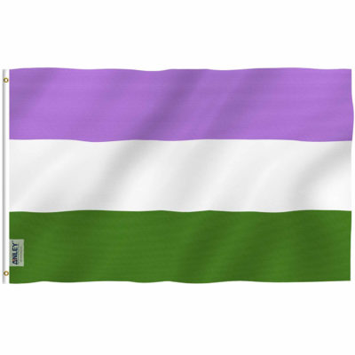 Fly Breeze 3x5 Foot Genderqueer Flag