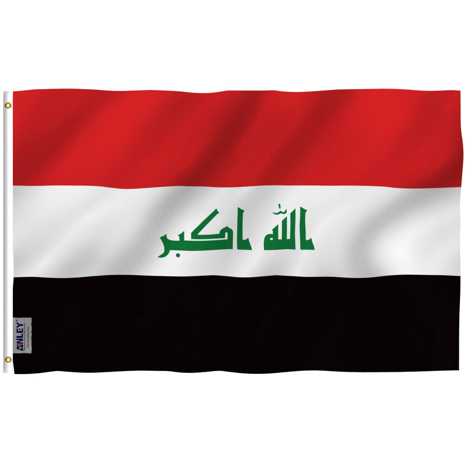 Fly Breeze Iraq Flag 3x5 Foot Anley Flags