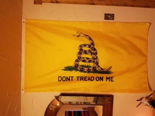Embroidery Don’t Tread On Me Flag 3x5 Foot photo review