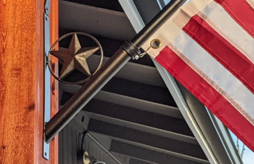 Star Décor Flagpole Bracket photo review