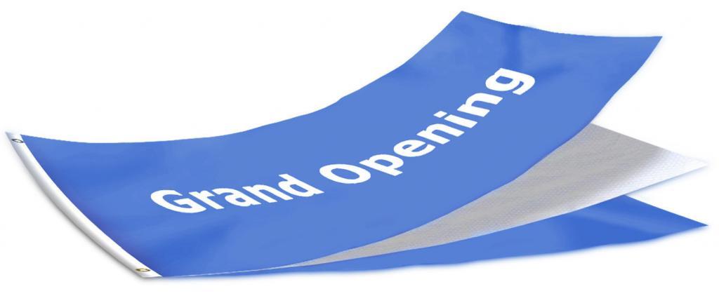 custom advertising teardrop flag double effect