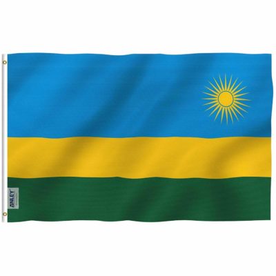 Fly Breeze 3x5 Foot Rwanda Flag