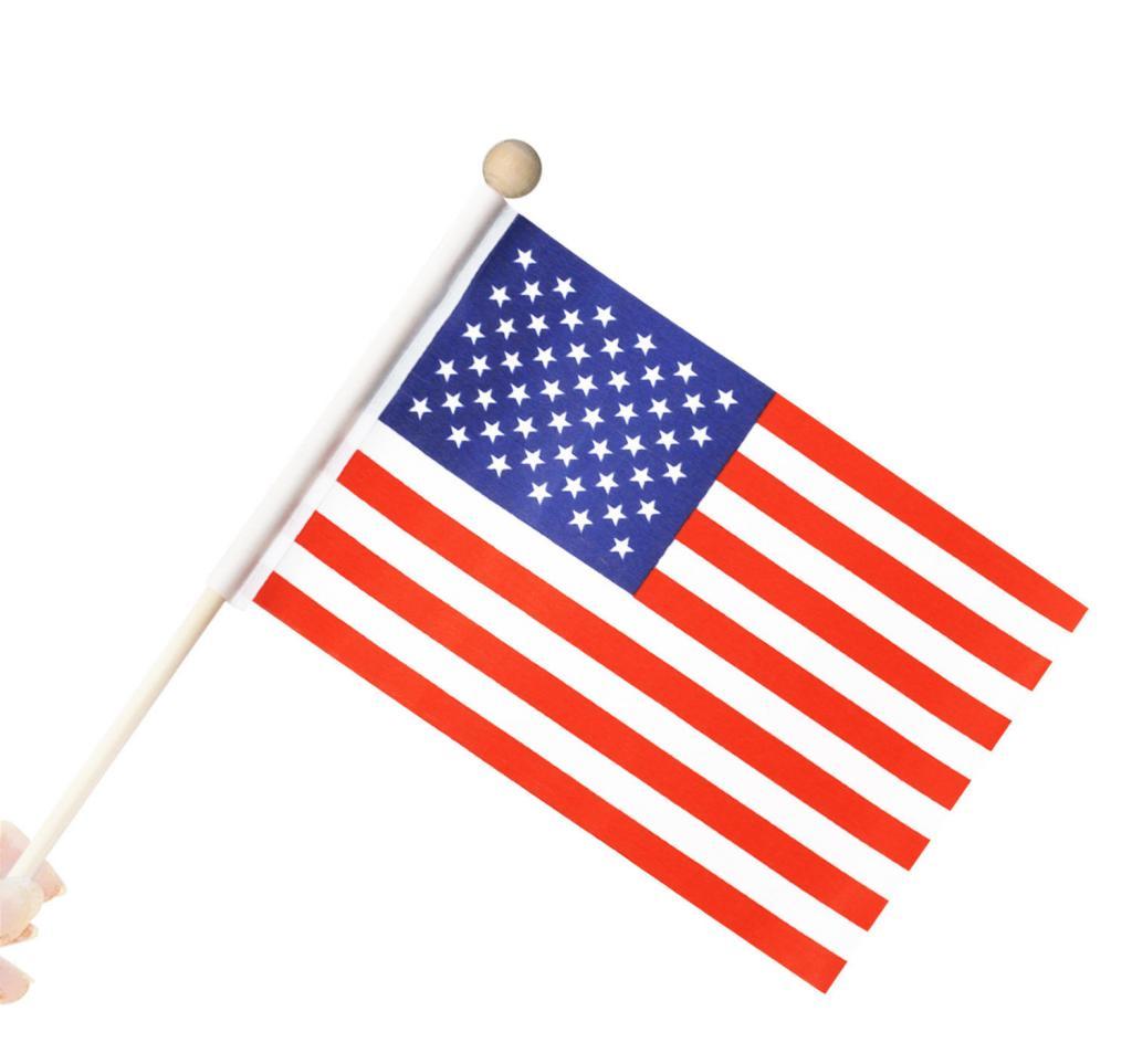 custom garden flag pole wooden