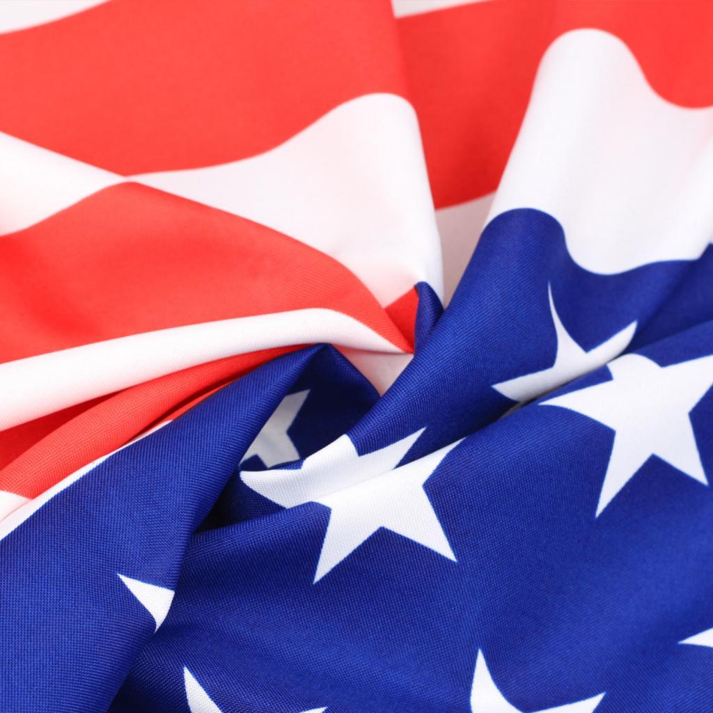 EverStrong Series American US Flag 4x6 Foot Heavy Duty Nylon Embroidered 