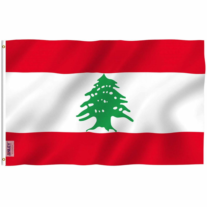 Fly Breeze 3x5 Foot Lebanon Flag