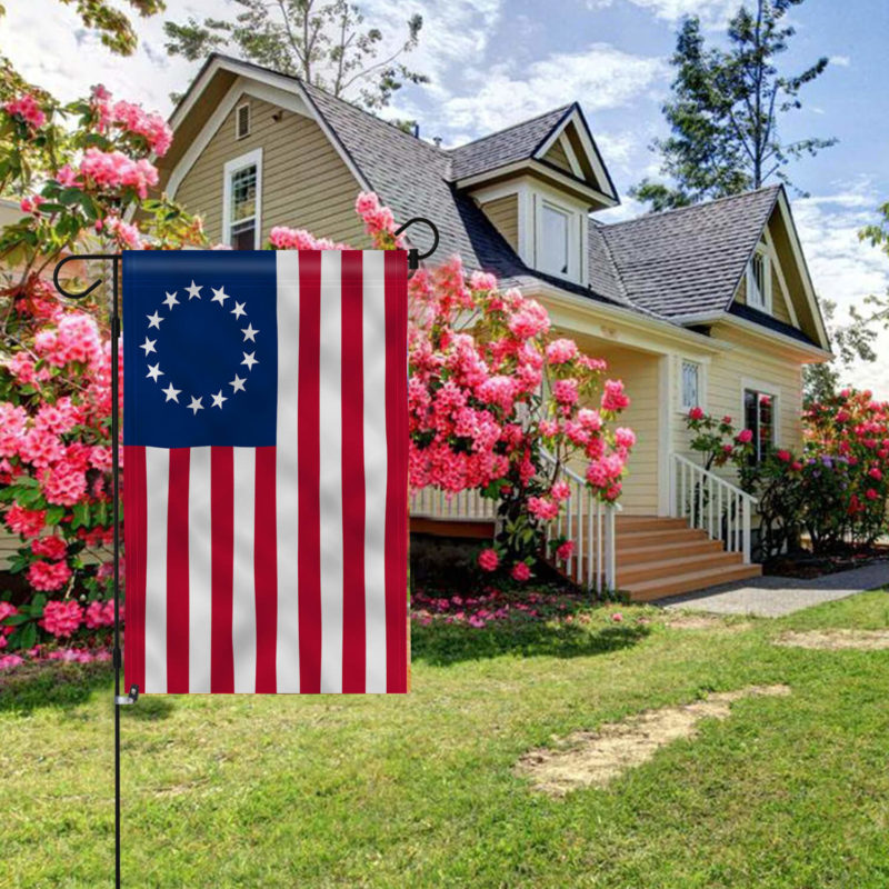 USA Betsy Ross Garden Flag 18 x 12.5 Inch - Image 6