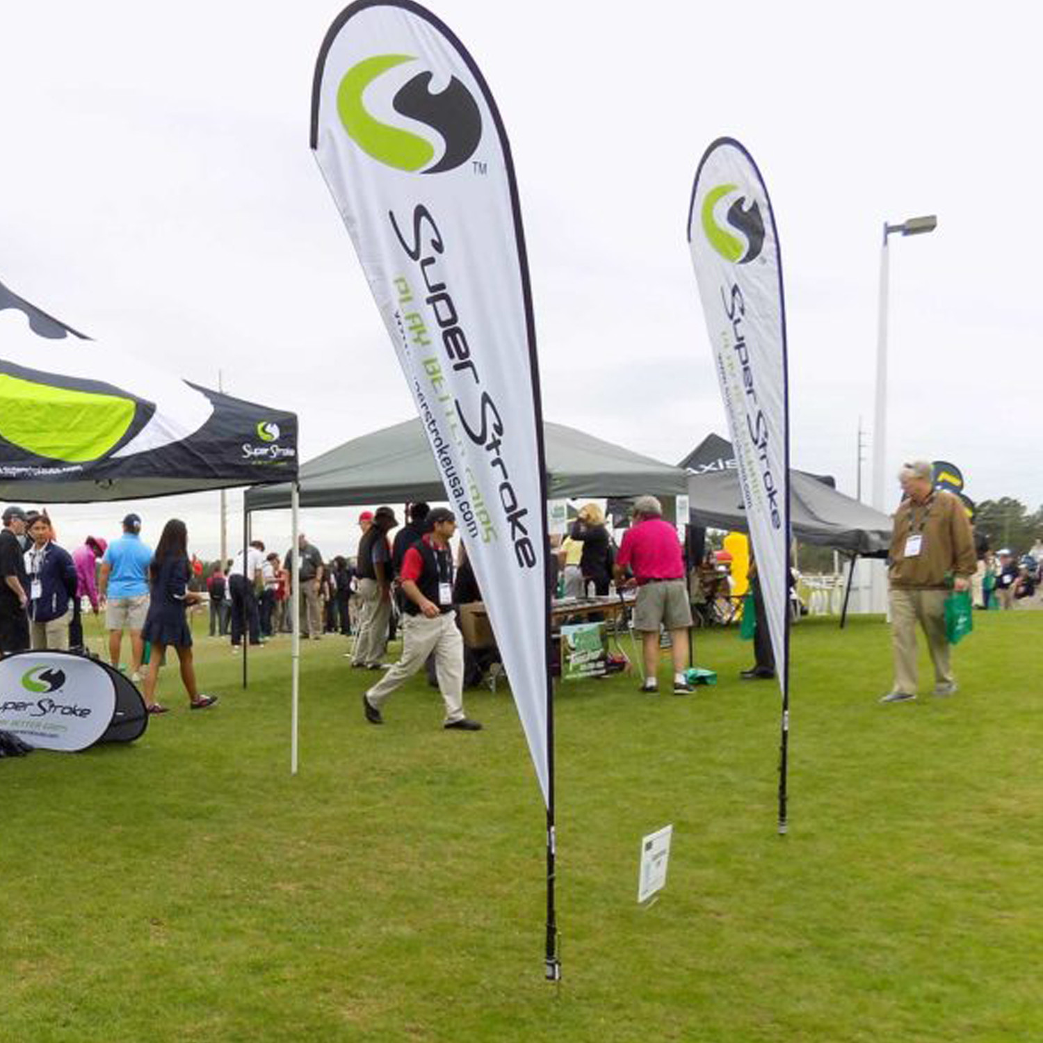 20inch Ground Stake Feather Flagpole and Flag not Included, Stake