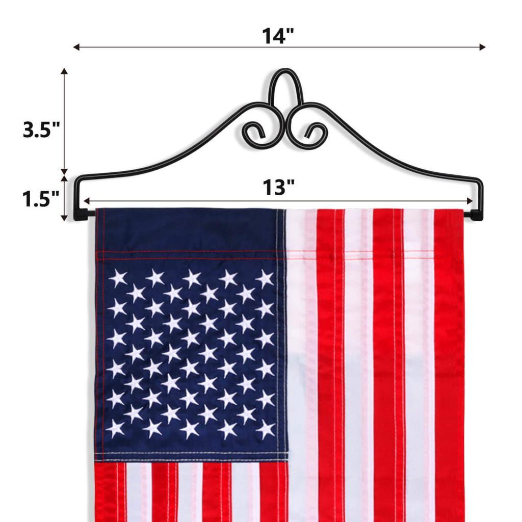 Wrought Iron Garden Flag Hanger - Anley Flags