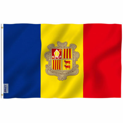 Fly Breeze 3x5 Foot Andorra Flag