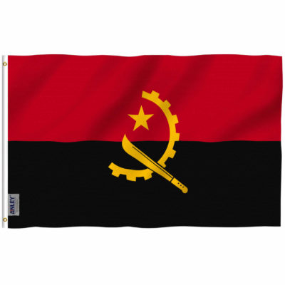 Fly Breeze 3x5 Foot Angola Flag