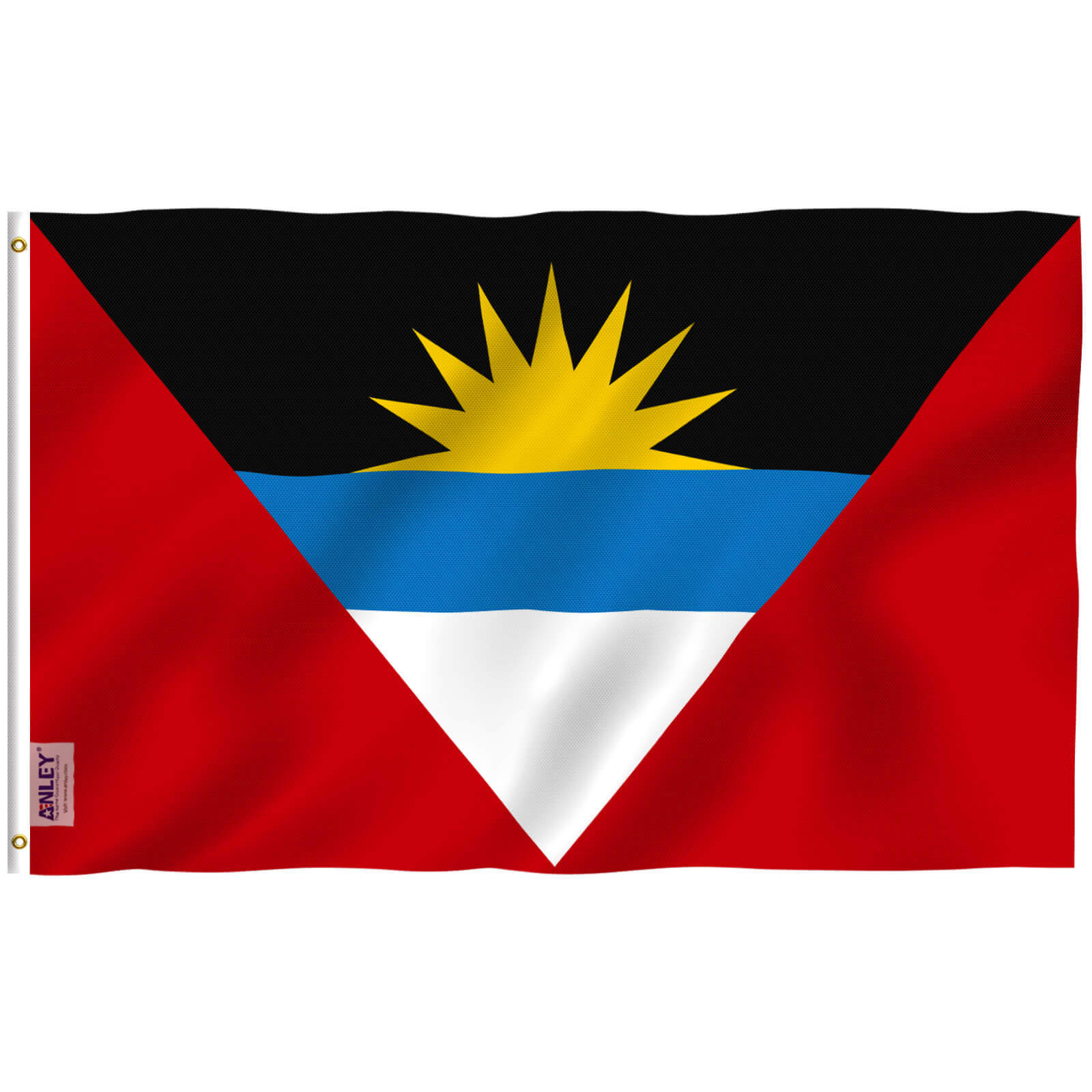 Download Fly Breeze Antigua and Barbuda Flag 3x5 Foot - Anley Flags