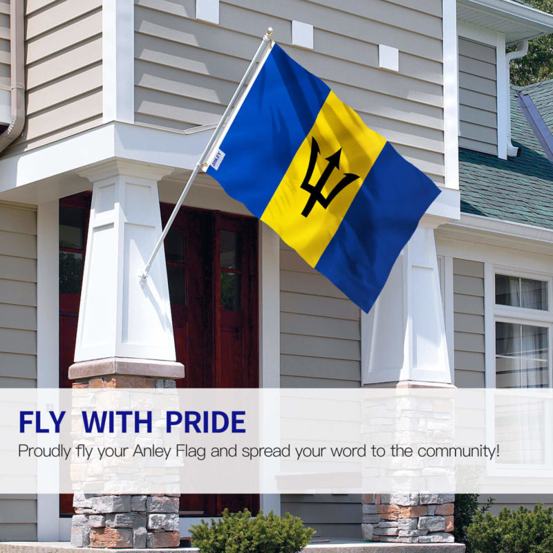 Fly Breeze 3x5 Foot Barbados Flag - Image 2
