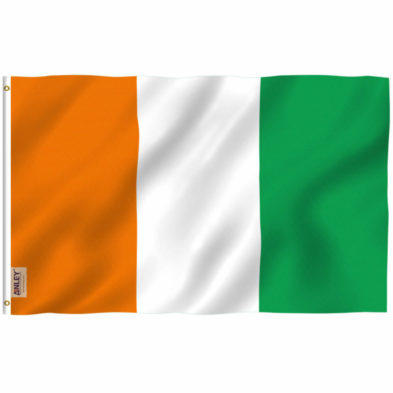 Fly Breeze 3x5 Foot Ivory Coast Flag