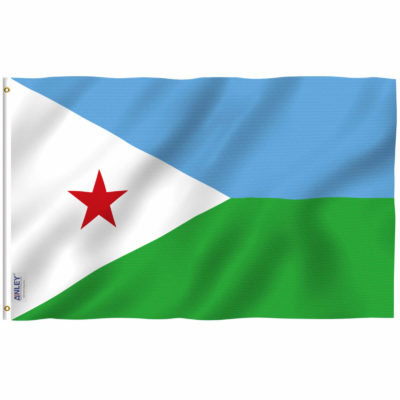 Fly Breeze 3x5 Foot Djibouti Flag