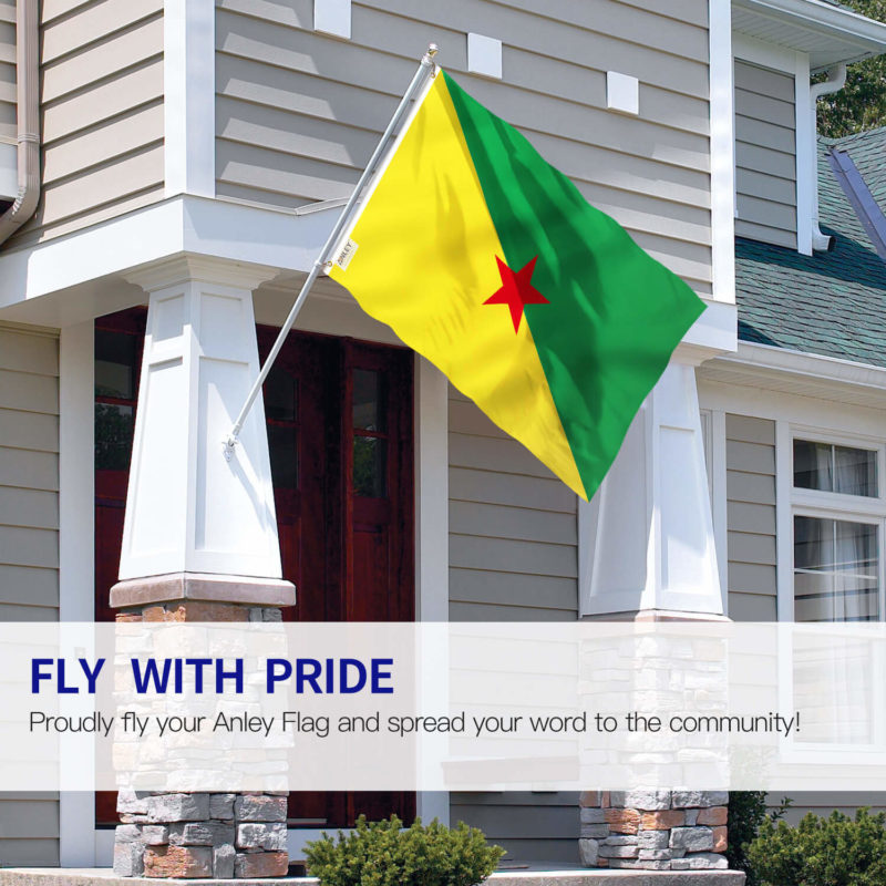 Fly Breeze 3x5 Foot French Guiana Flag - Image 2