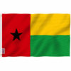 Guinea-Bissau Flagge 3x5 Fuß – ANLEY Fly Breeze Serie, Doppelt Genäht, UV-beständig, Mit Messingösen