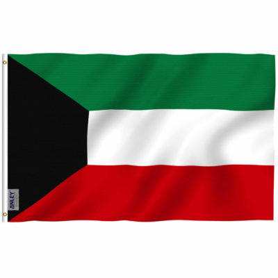 Fly Breeze 3x5 Foot Kuwait Flag