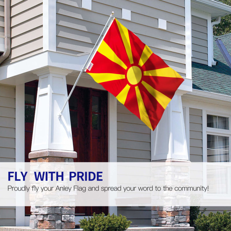 Fly Breeze 3x5 Foot Macedonia Flag - Image 2