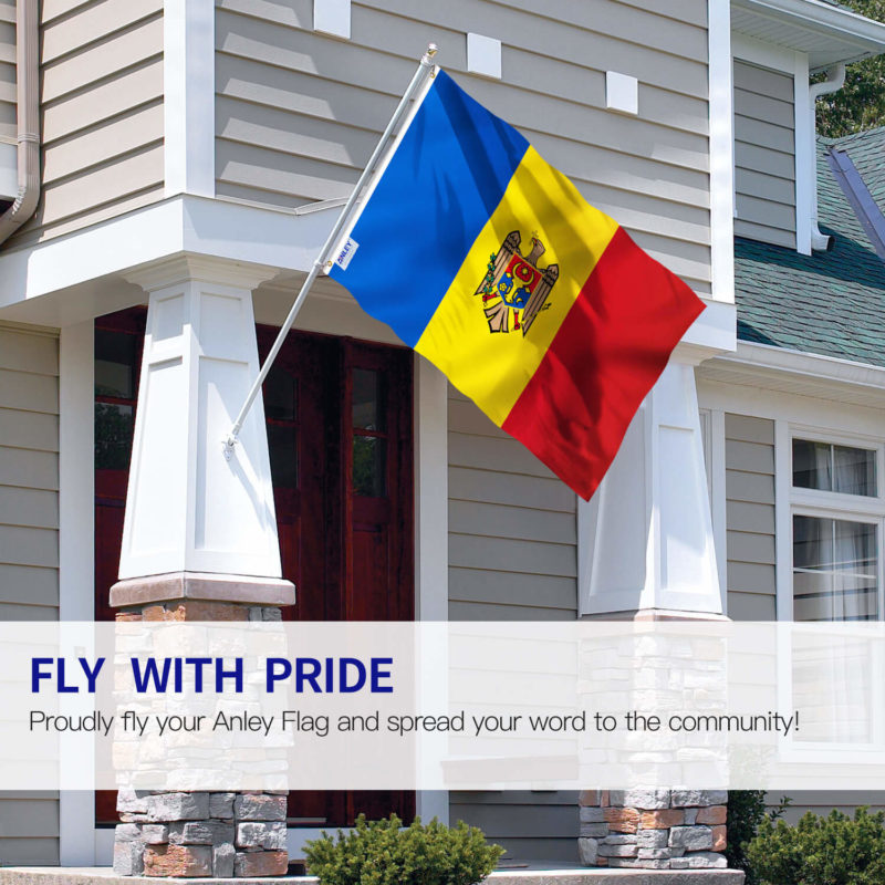 Fly Breeze 3x5 Foot Moldova Flag - Image 2