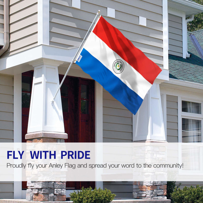 Fly Breeze 3x5 Foot Paraguay Flag - Image 2