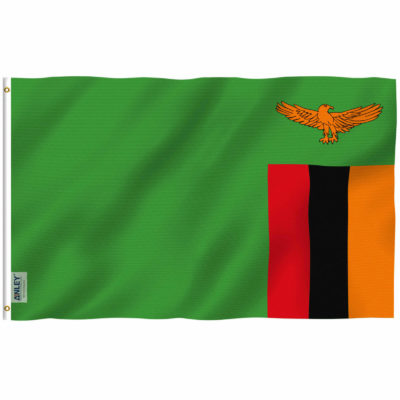 Fly Breeze 3x5 Foot Zambia Flag