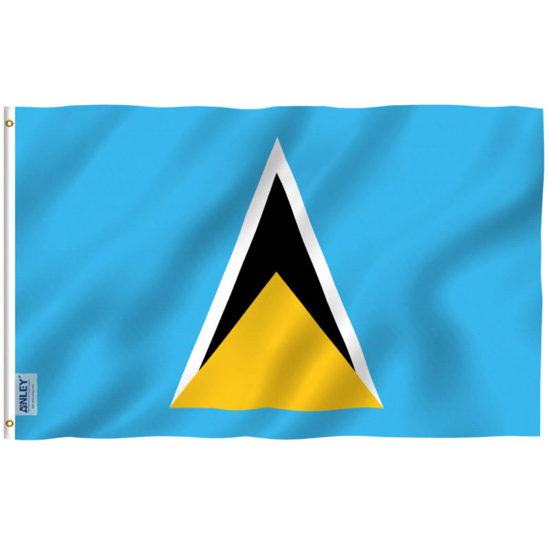Fly Breeze 3x5 Foot Saint Lucia Flag