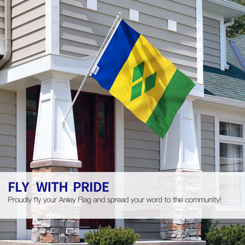 Fly Breeze 3x5 Foot Saint Vincent Flag - Image 2
