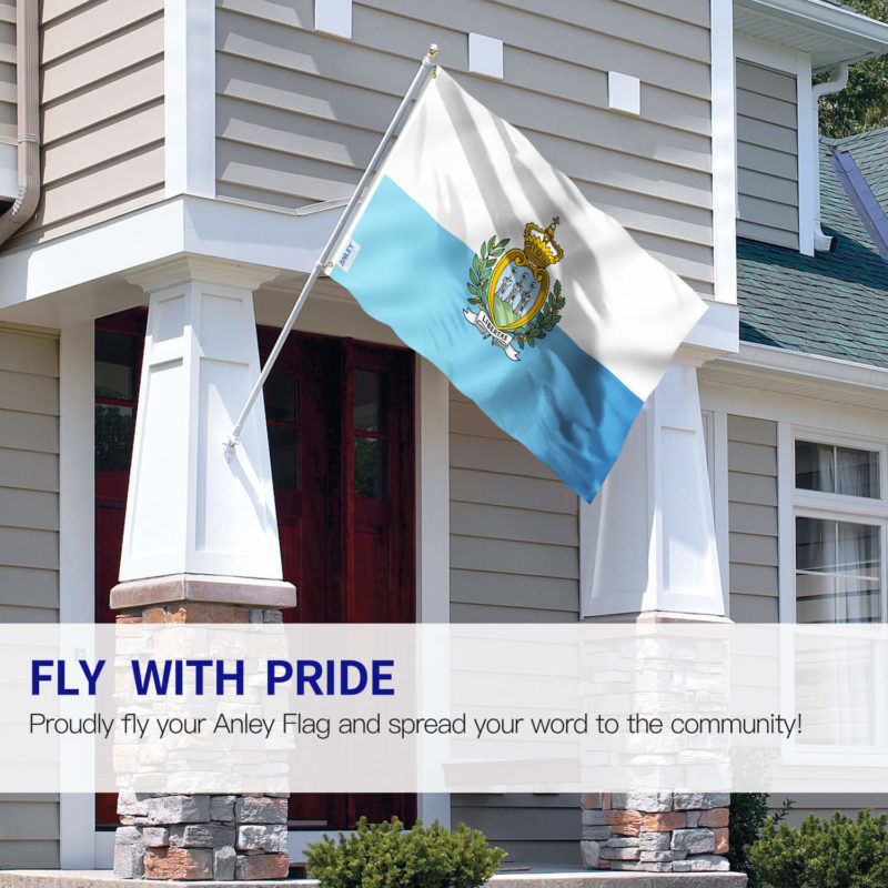 Fly Breeze 3x5 Foot San Marino Flag - Image 2