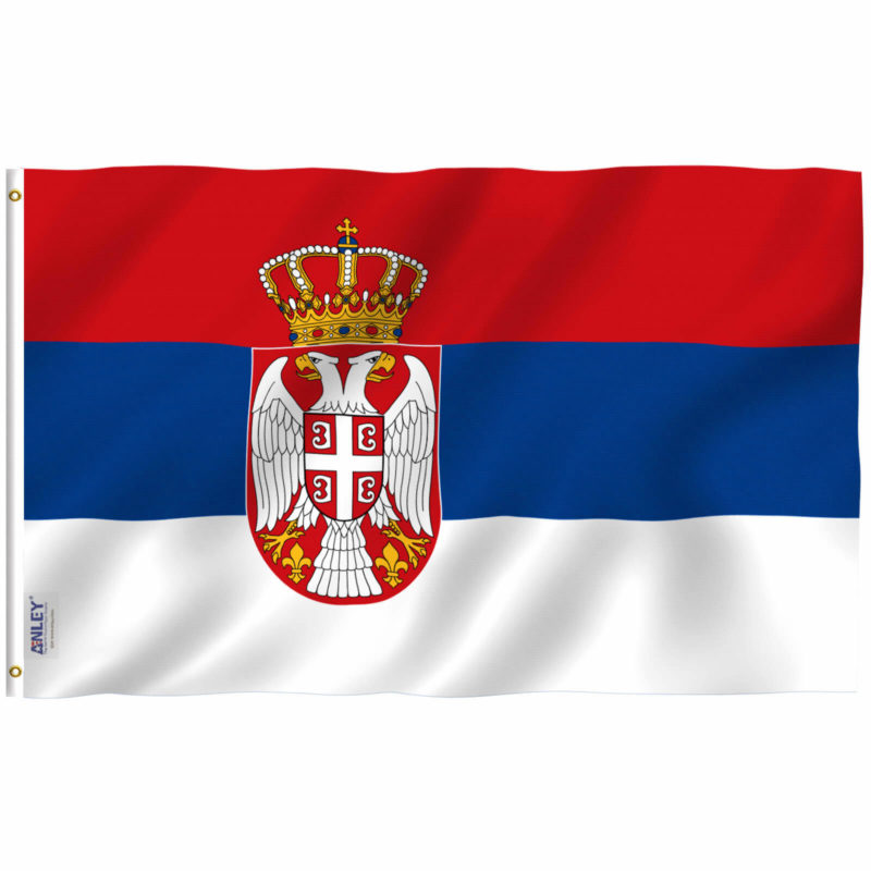 Fly Breeze 3x5 Foot Serbia Flag