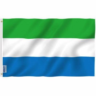 Fly Breeze 3x5 Foot Sierra Leone Flag