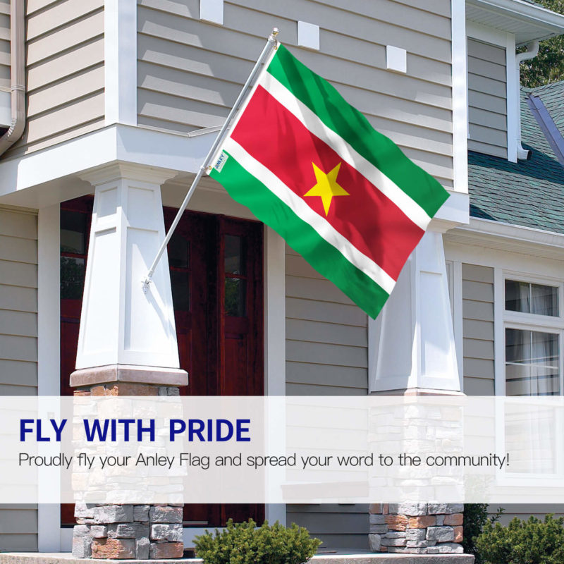 Fly Breeze 3x5 Foot Suriname Flag - Image 2