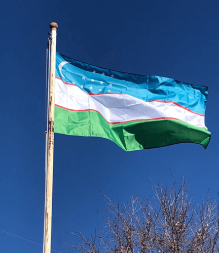 Fly Breeze 3x5 Foot Uzbekistan Flag photo review