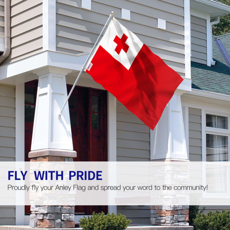 Fly Breeze 3x5 Foot Tonga Flag - Image 2