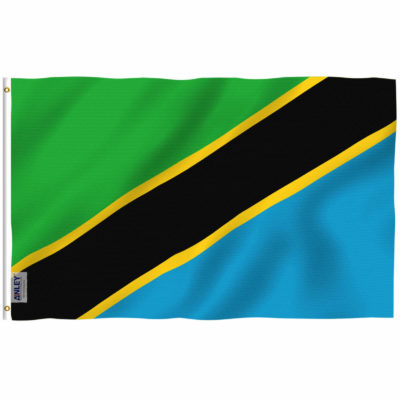 Fly Breeze 3x5 Foot Tanzania Flag