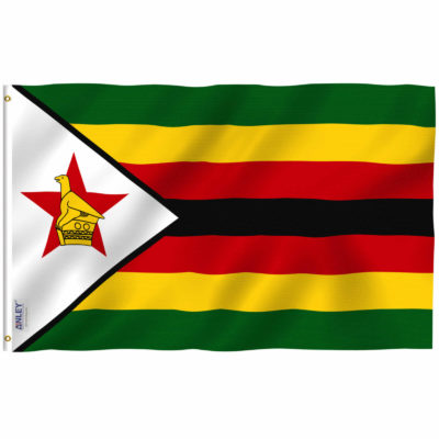 Fly Breeze 3x5 Foot Zimbabwe Flag