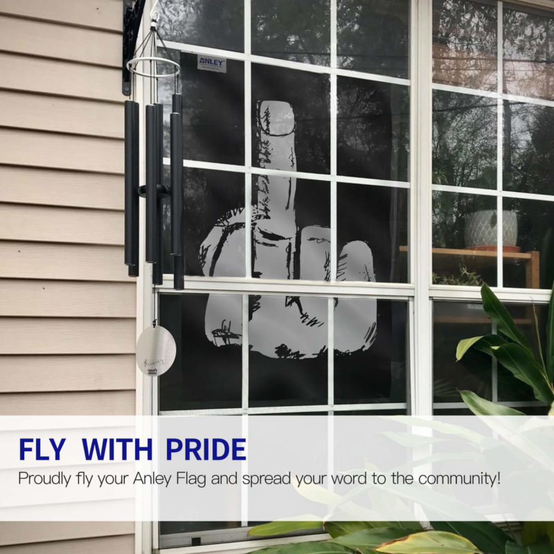 Fly Breeze 3x5 Foot Middle Finger Flag - Image 2