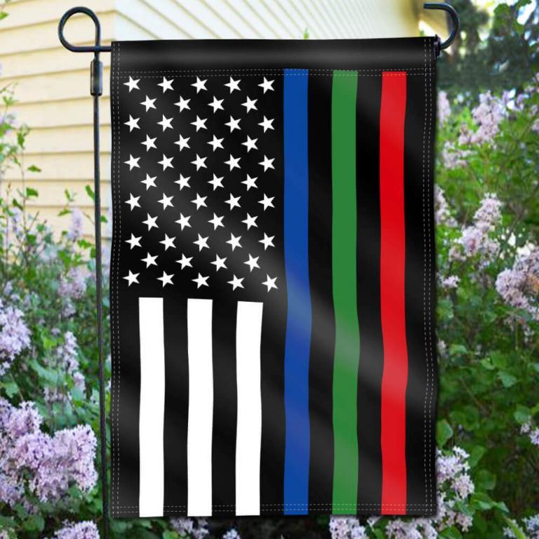 All 104+ Images thin blue green red line flag wallpaper Superb