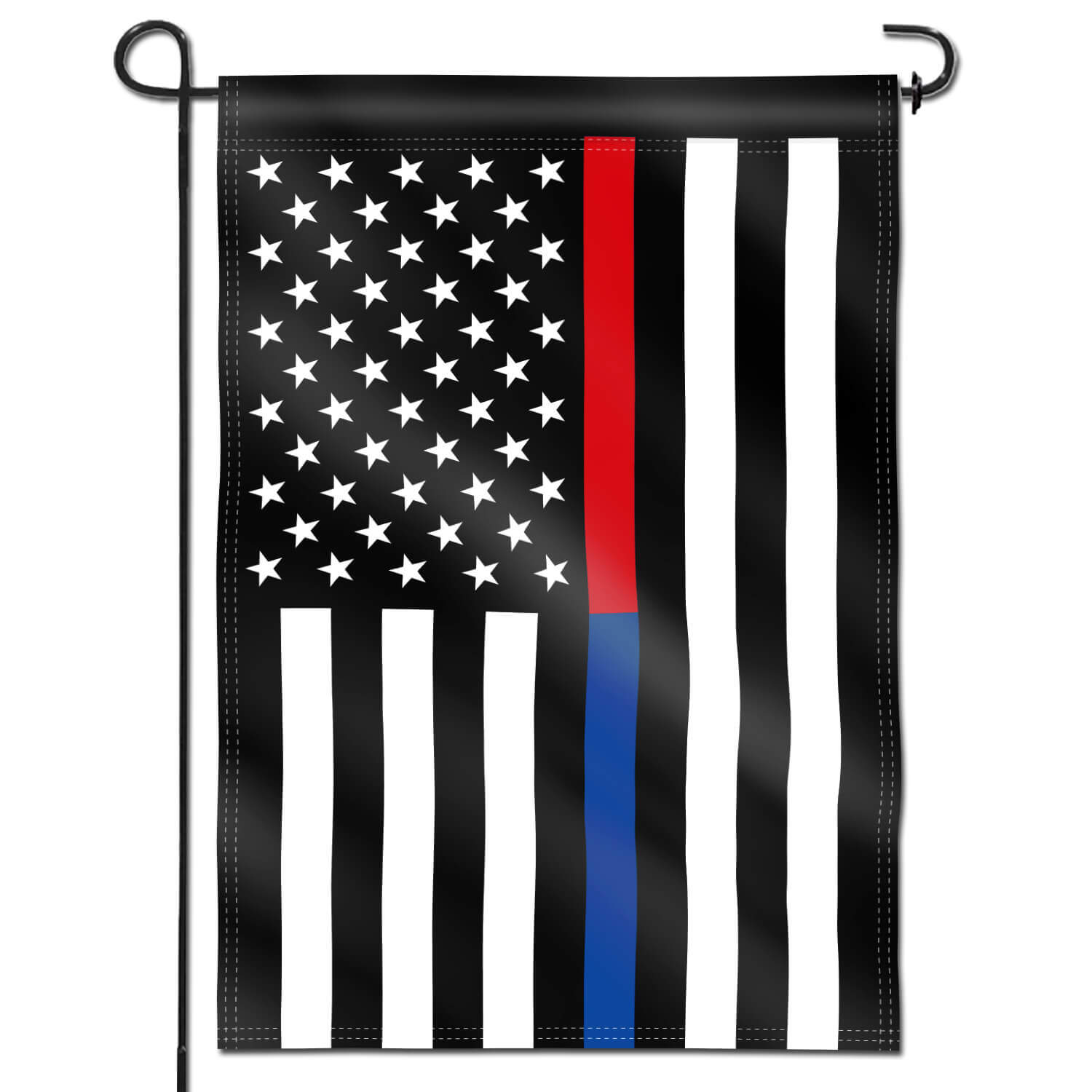 thumbnail image 2 of Thin Blue Line Police Lives Matter Decal Vinyl Bumper Sticker (3.75x7.5 Inches) - RFCO 2 of 6