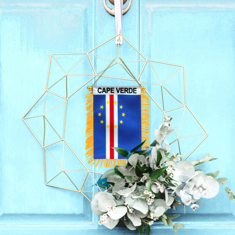 Cape Verde Window Hanging Flag 4 X 6 Inch - Image 5