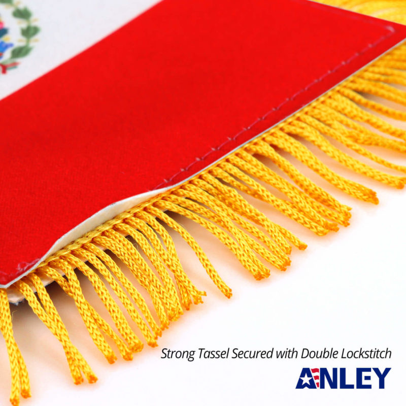 Mexico Window Hanging Flag 4 X 6 Inch - Image 2