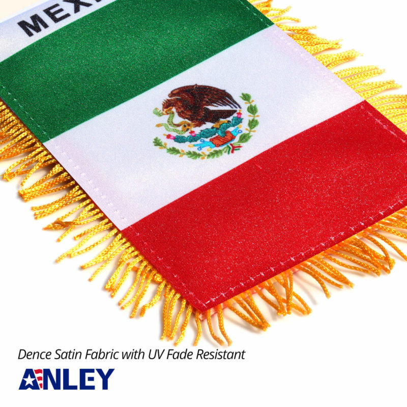 Mexico Window Hanging Flag 4 X 6 Inch - Image 4
